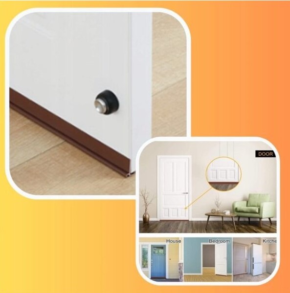 Zanesljiva zaščita pred prepihom - tesnilo pod vrati